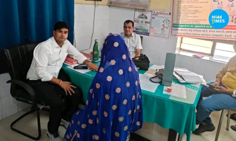 Mental health camp organized in Mehandipur Balaji